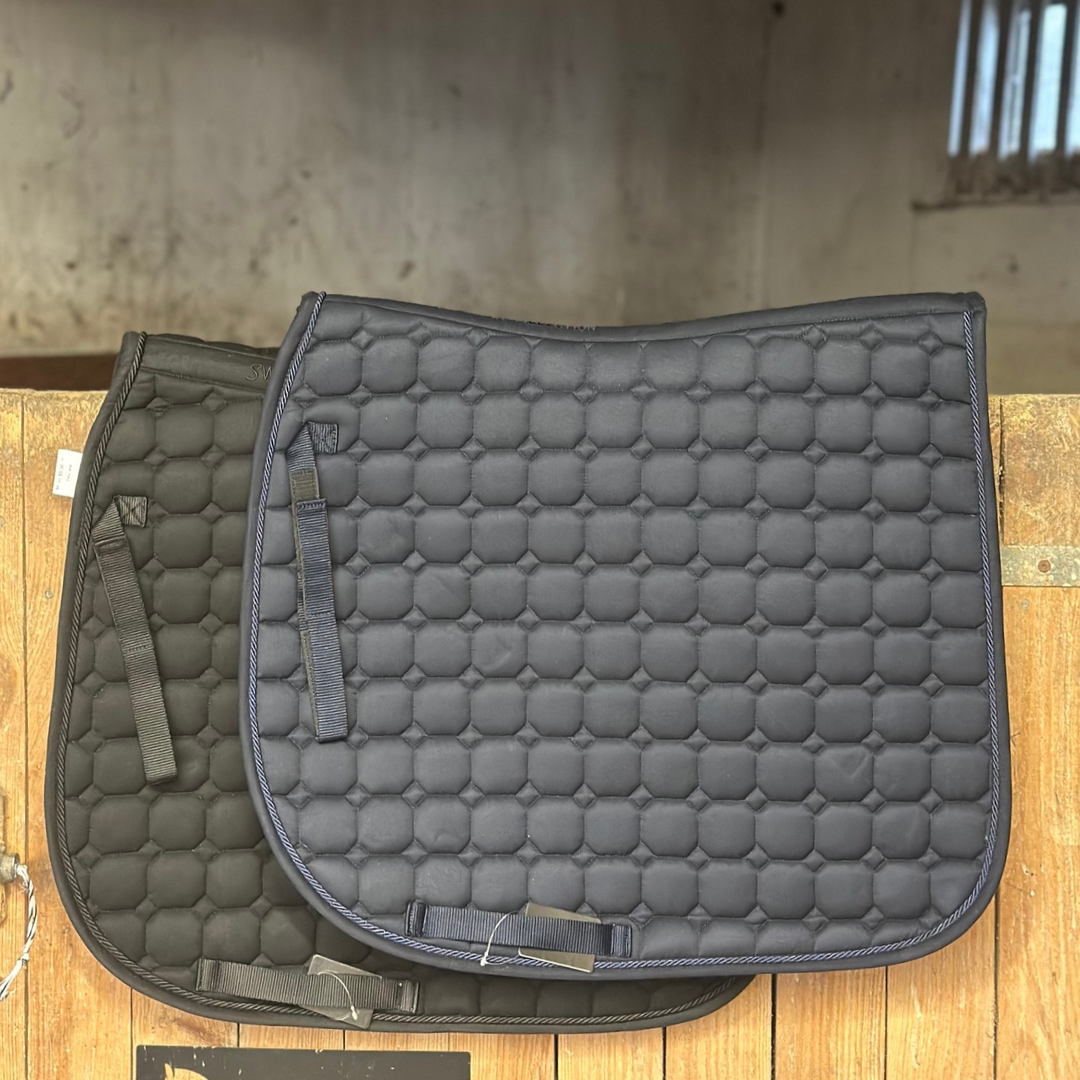 SWEDISH COLLECTION DRESSAGE SADDLE PAD FAUX FUR - 3