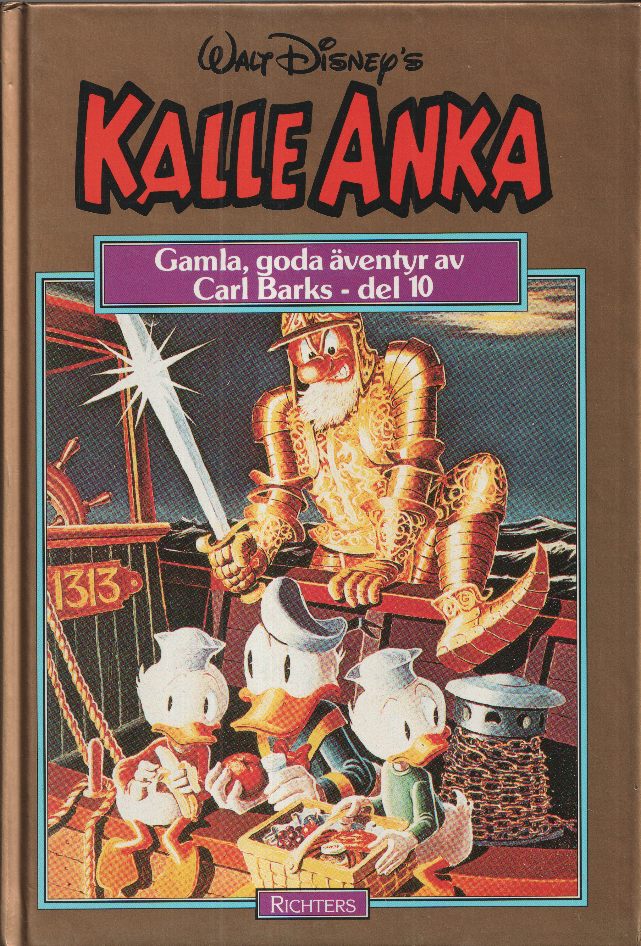 Kalle Anka Gamla goda äventyr med Carl Barks del 10, begagnad