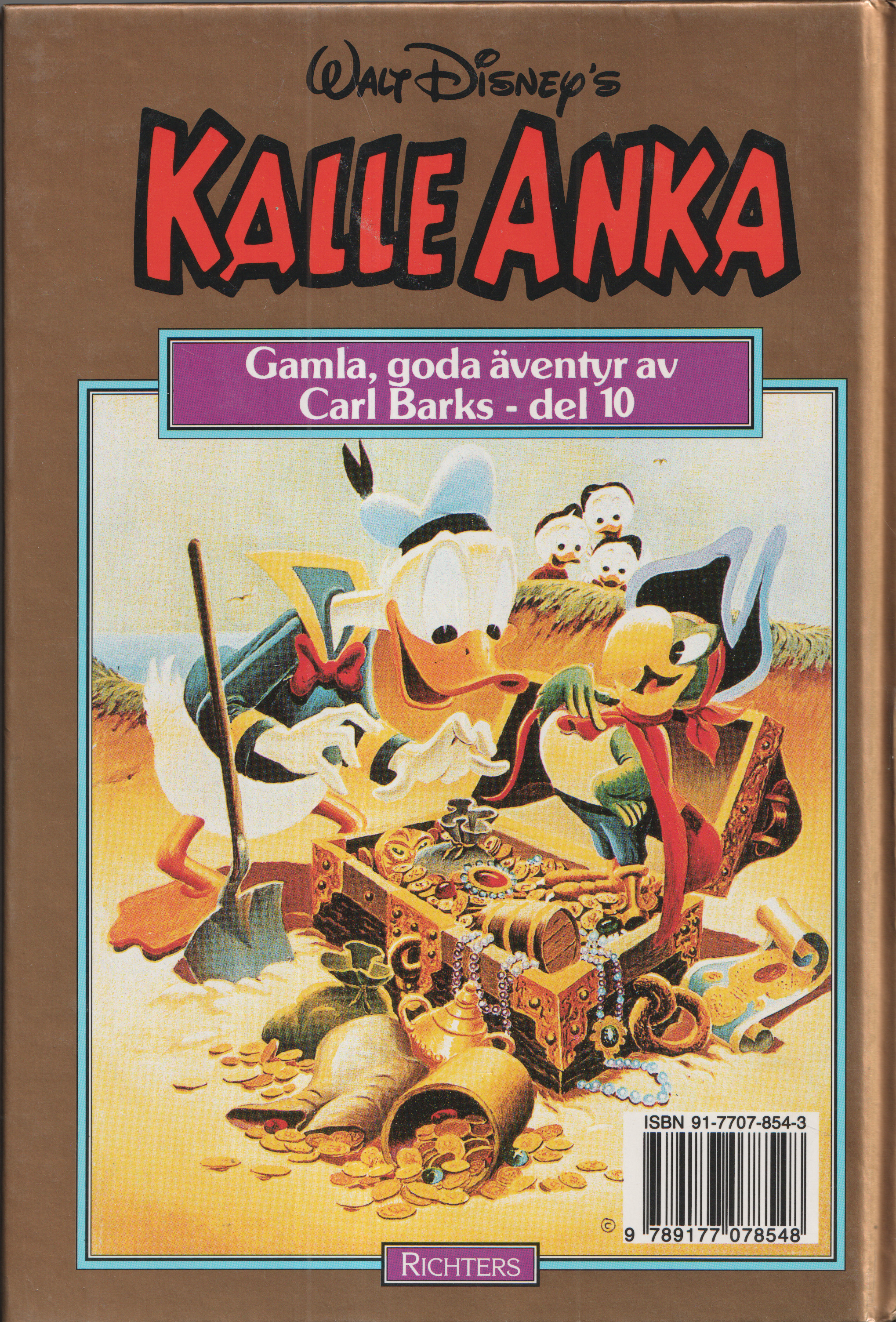 Kalle Anka Gamla goda äventyr med Carl Barks del 10, begagnad - 2