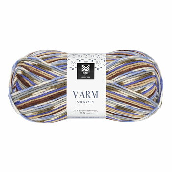 5103 Beige/Brun/Blålila, Varm