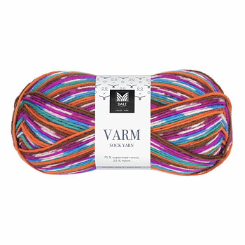 5108 Orange/turkos/Lila, Varm