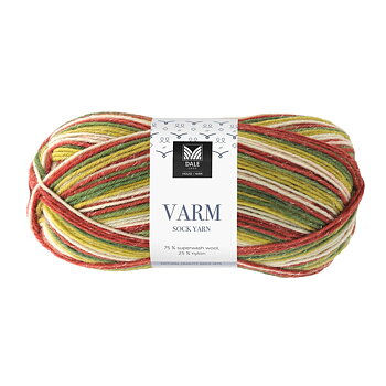 5109 Röd/Grön/Glitter, Varm