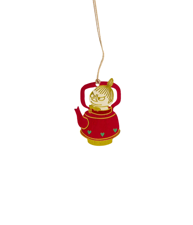 Moomin plywood Christmas decoration Little My 7 cm