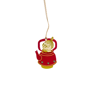 Moomin plywood Christmas decoration Little My 7 cm