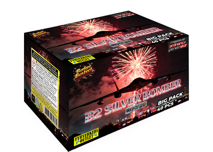 B2 Silverbomber 40-pack