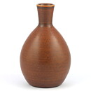 Triller Tobo (1950s) Unique Brown Vase 16 cm