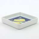 Sigrún Guðjónsdóttir (1970s) Bowl with Yellow Stylistic Fish Decor 10 cm