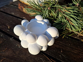 Ljuslykta Snöbollar