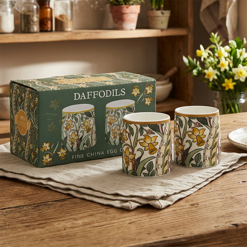 William Morris Daffodils - Äggkoppar - 2