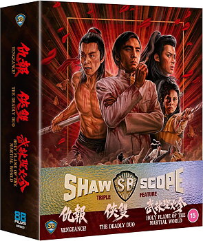 Shawscope Triple Feature - Vengeance / The Deadly Duo / Holy Flame of the Martial World (Limited Edition) (ej svensk text) (Blu-ray)