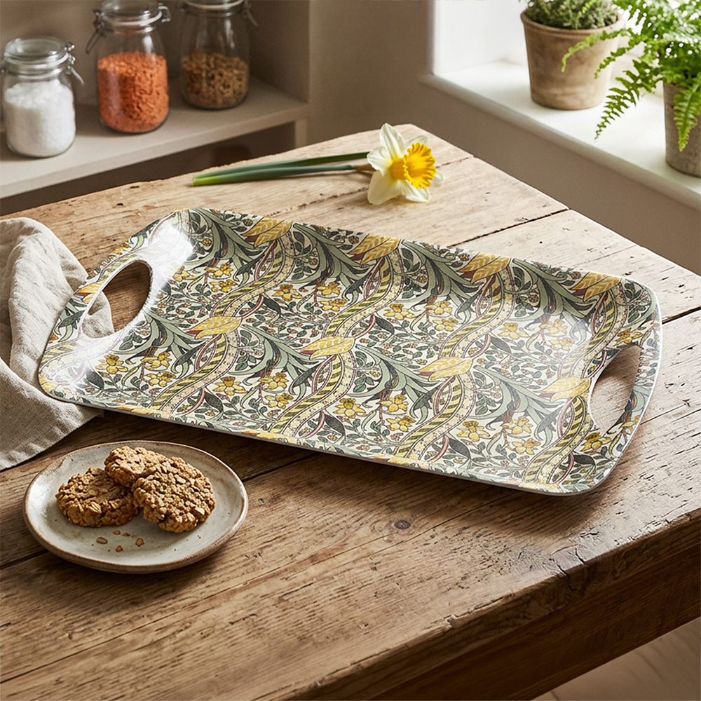 William Morris Daffodils - Stor Bricka - 2