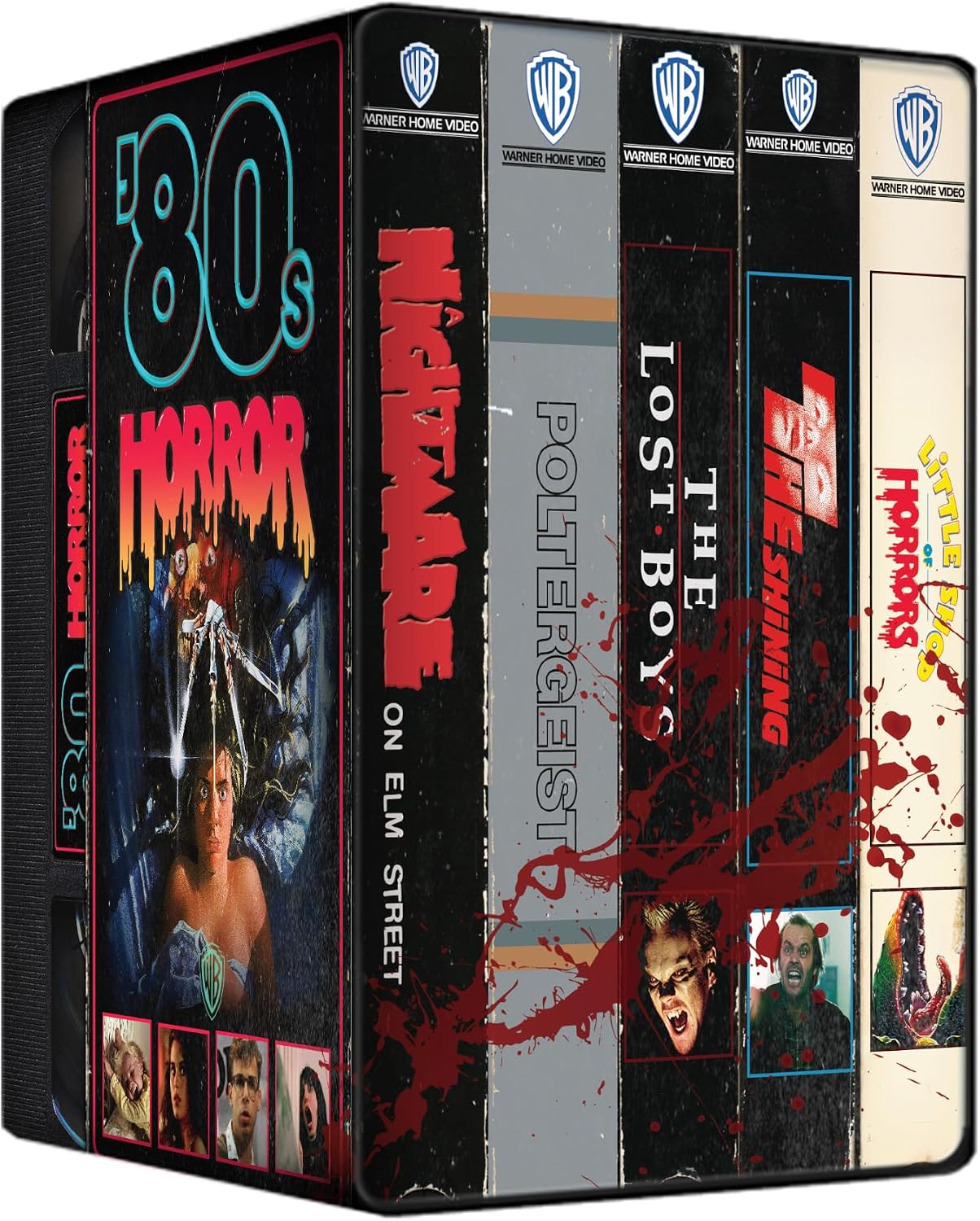 80's Horror Collection (Limited Edition Steelbook Library Case) (ej svensk text två filmer) (4K Ultra HD + Blu-ray) - 4