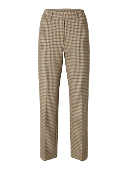 SLWRITA MW WIDE PANT CHECK Monks Robe CHECKS