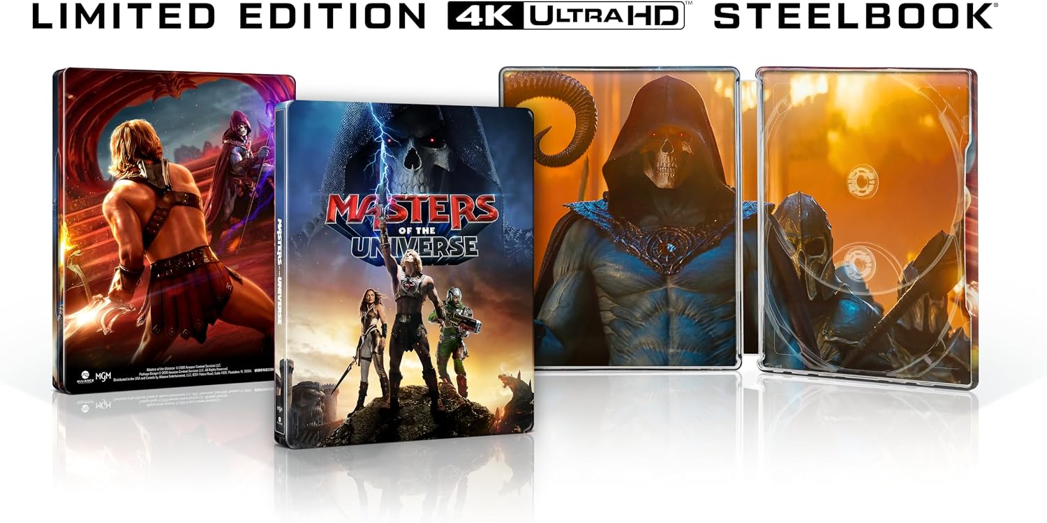 Masters of The Universe (2026) (Limited Edition Steelbook) (ej svensk text) (4K Ultra HD + Blu-Ray) - 2