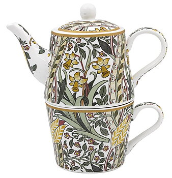 William Morris Daffodils  - Tea For One Set