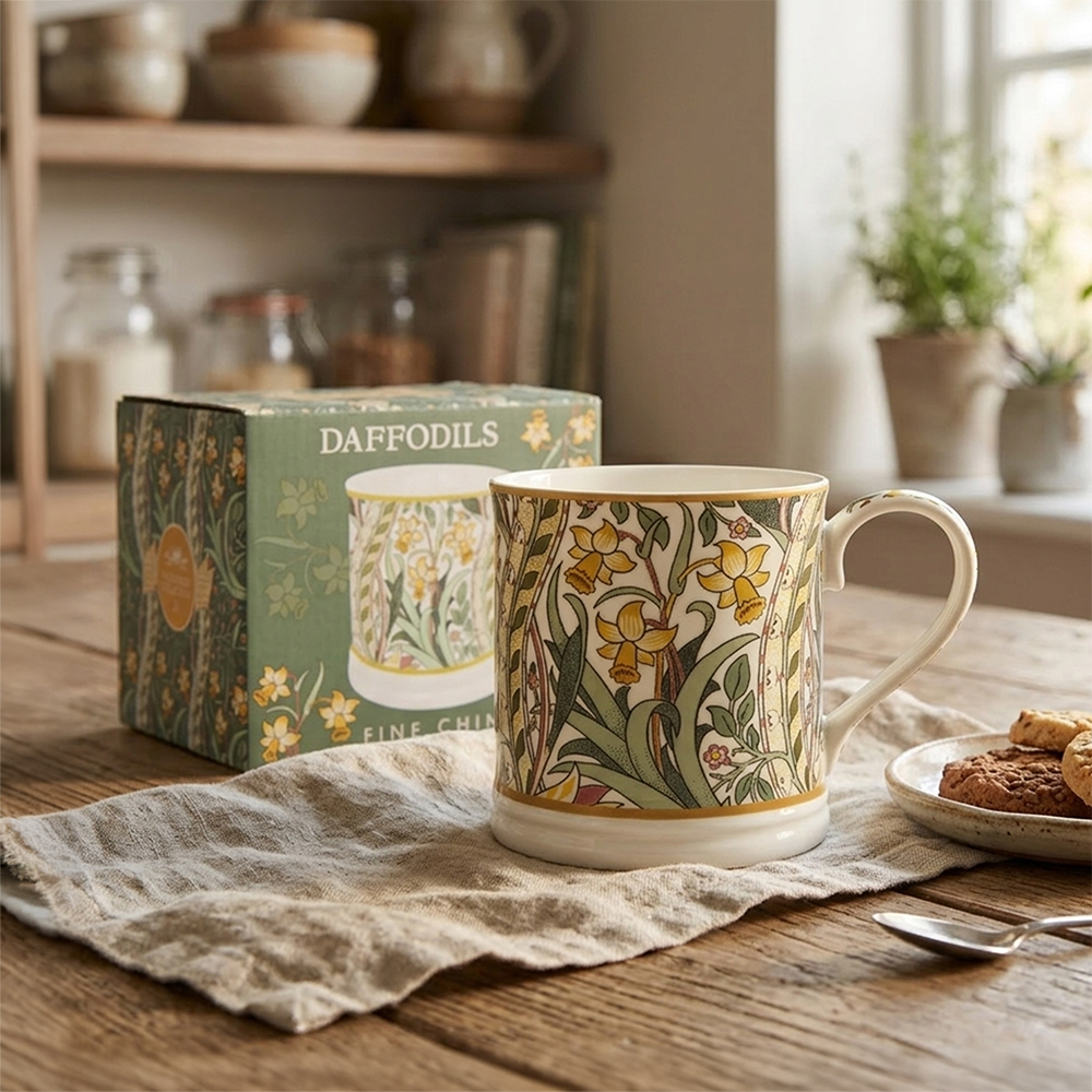William Morris Daffodils - Windsormugg - 2