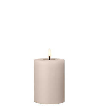 LED Blockljus 10 Linen Grey, Ester & Erik