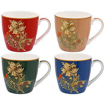 William Morris Golden Lily Mix - Frukostmugg - 4 olika färgställningar att välja bland