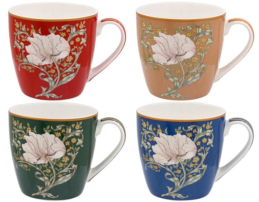 William Morris Pimpernel Mix - Frukostmugg - 4 olika färgställningar att välja bland