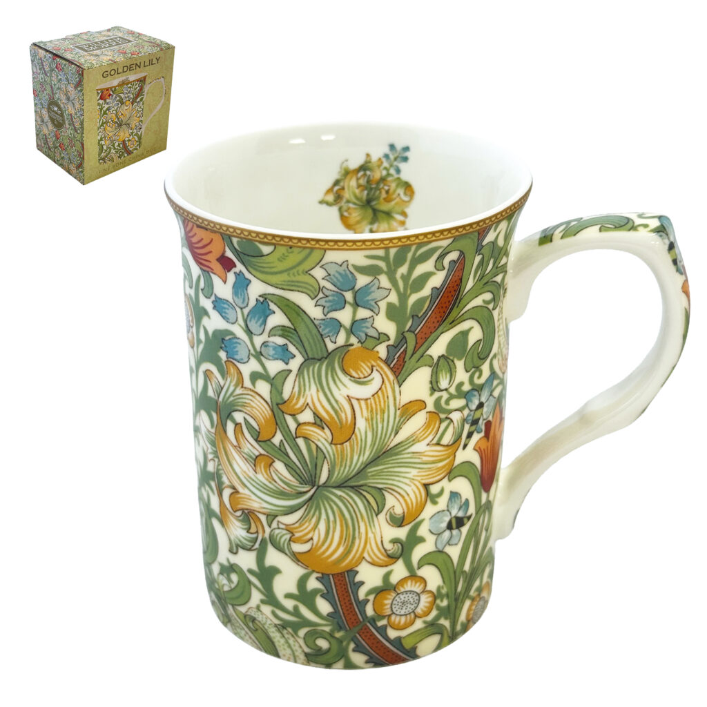 William Morris Golden Lily - Castlemugg i benporslin - 2