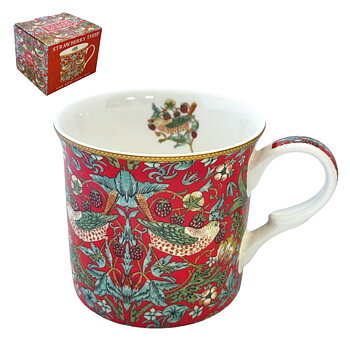 William Morris Strawberry Thief - Palacemugg i benporslin