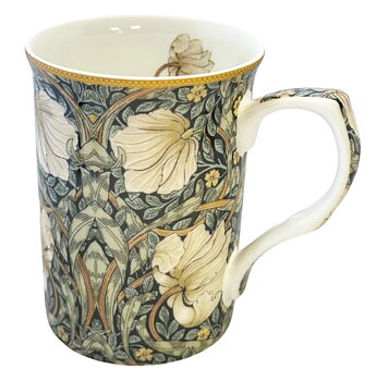 William Morris Pimpernel - Castlemugg i benporslin