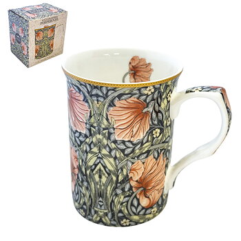William Morris Pimpernel Blush - Castlemugg i benporslin