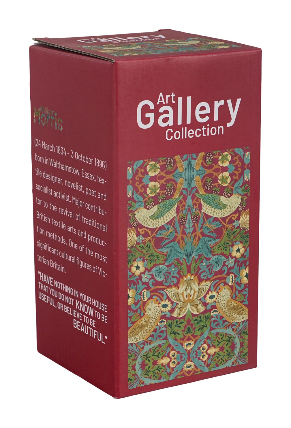 Termosmugg William Morris Strawberry Thief Red 0,6 liter (The Art Gallery) - 7