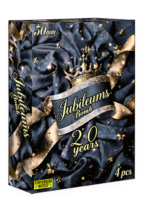 JUBILEUMSBOMB 50mm 4-pack