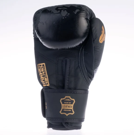 Fighters Inc Boxhandske SAMURAI Black/Gold 12 oz - 4