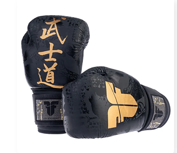 Fighters Inc Boxhandske SAMURAI Black/Gold 12 oz