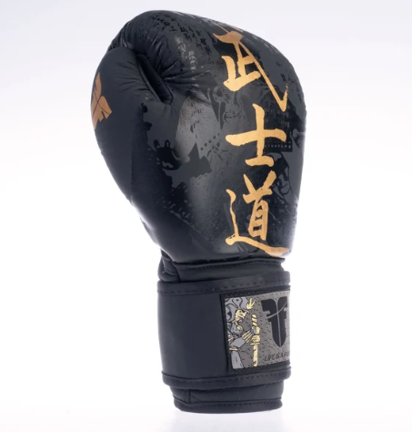 Fighters Inc Boxhandske SAMURAI Black/Gold 12 oz - 3