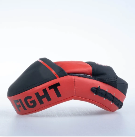 Fighters INC Oval Röd Pro Mits (Par) - 4