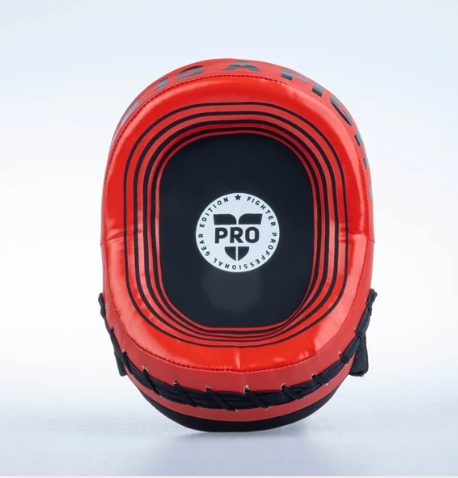 Fighters INC Oval Röd Pro Mits (Par) - 3