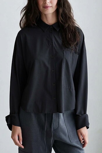 Penn & Ink NY -  Blouse  Black