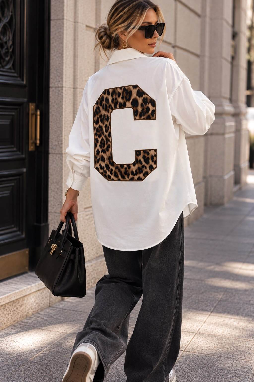 Shirt leopard C white - 4