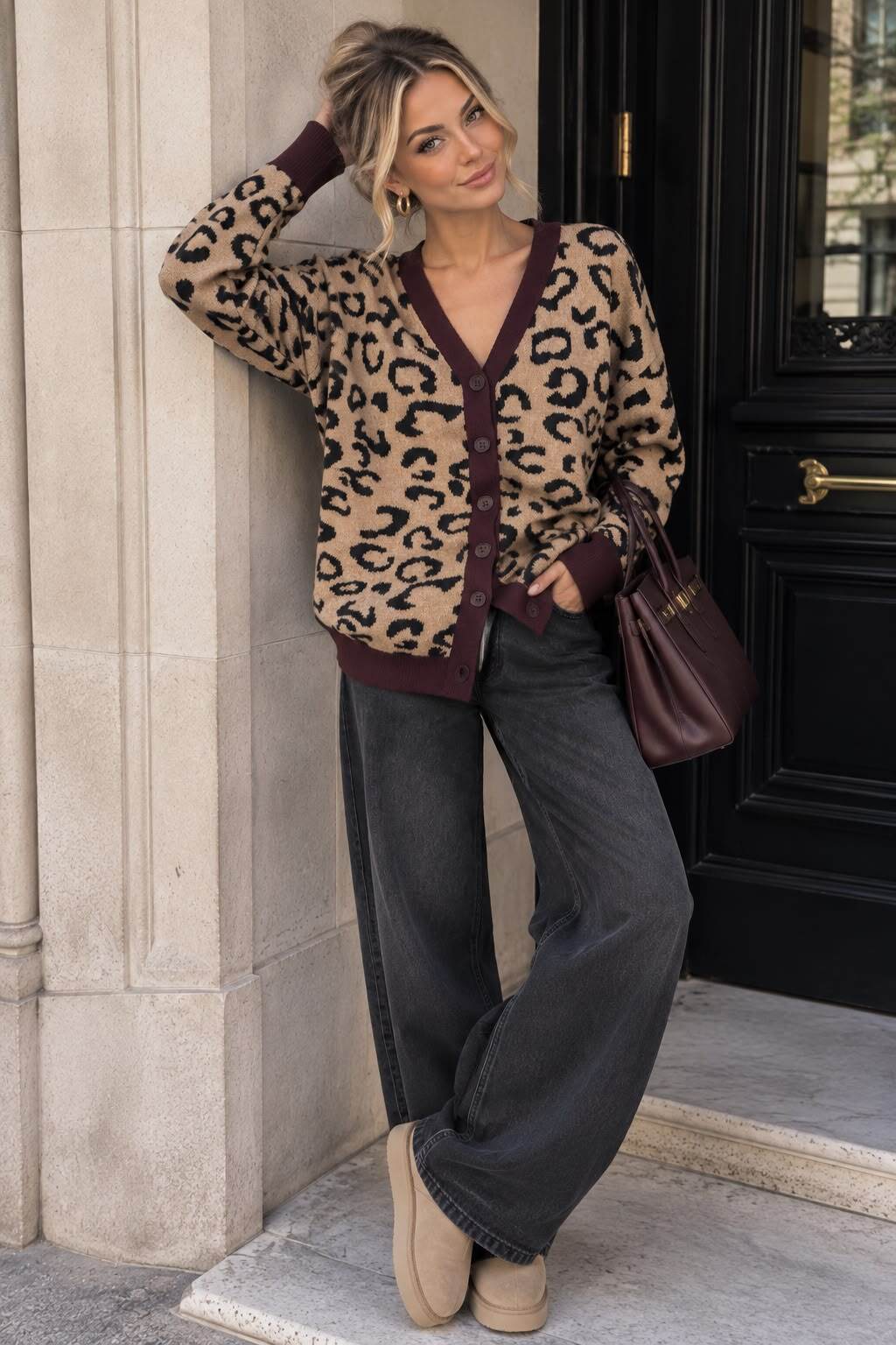 Knit leo cardigan Club Amour - 2