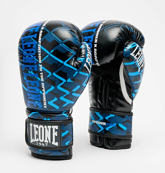 Leone Boxhandske CAGE Blå 10-16 oz