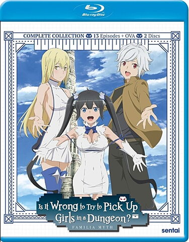 Is It Wrong to Try To Pick Up Girls In A Dungeon? - The Complete Collection (BLU-RAY)