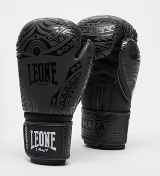 Leone Boxhandske HAKA Svart 10-16 oz