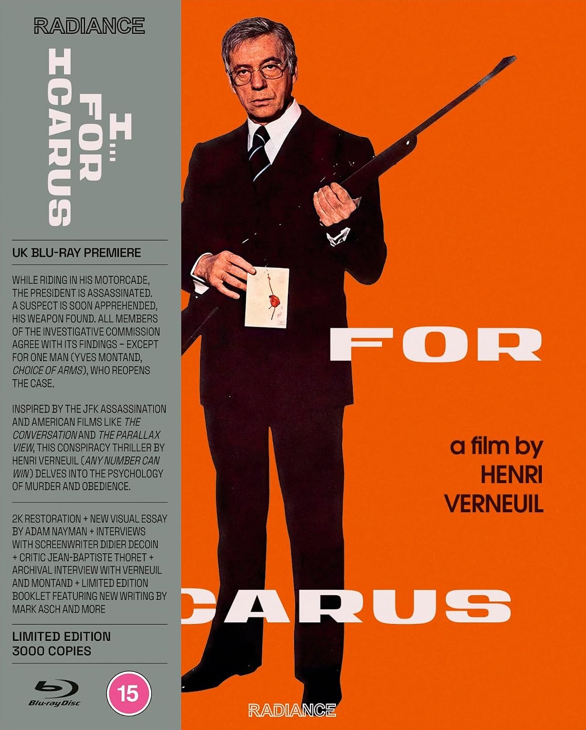 I... For Icarus (Limited Edition) (ej svensk text) (Blu-ray)