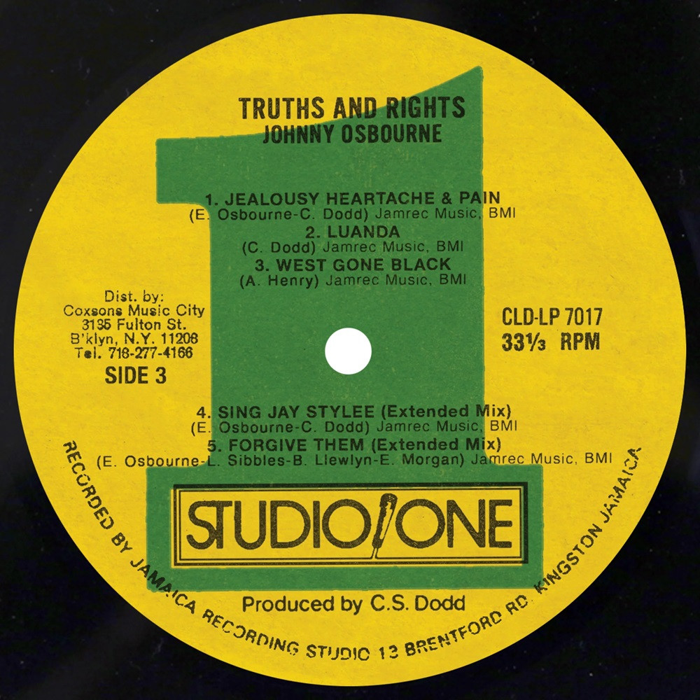 Johnny Osbourne – Truths & Rights - 5