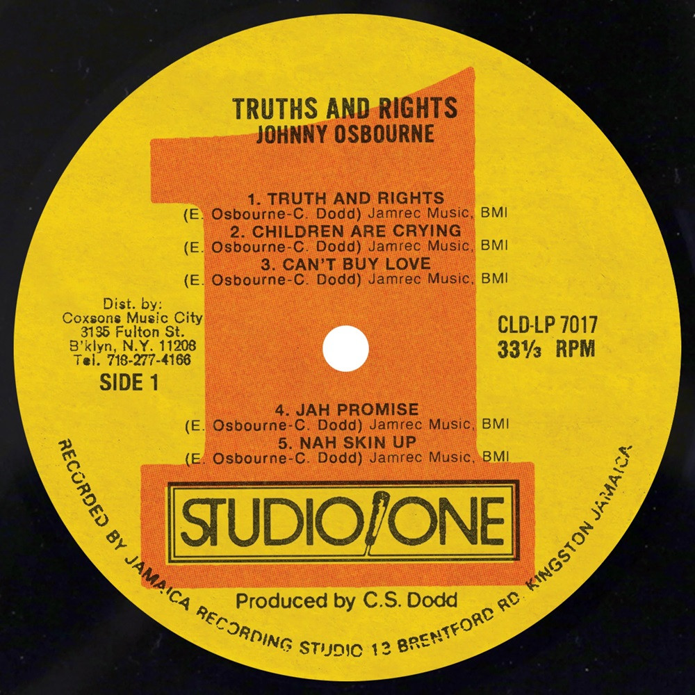 Johnny Osbourne – Truths & Rights - 4