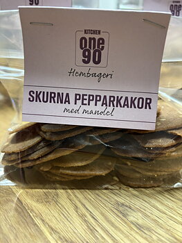 SKURNA PEPPARKAKOR MED MANDEL