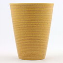 Triller Tobo (1950s) Unique Yellow Vase 12 cm