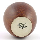 Triller Tobo (1950s) Unique Brown Vase 12 cm