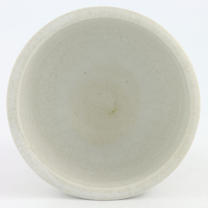トボスタジオ  一点もの  青色のボウル  (10/6cm)  1950年代
