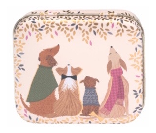 Liten Ask - Sara Miller Dapper Dogs - 2 olika att välja bland - 4