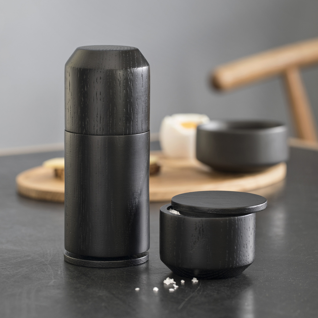 EKTA Living Salt Me Saltskål svart ek - 2