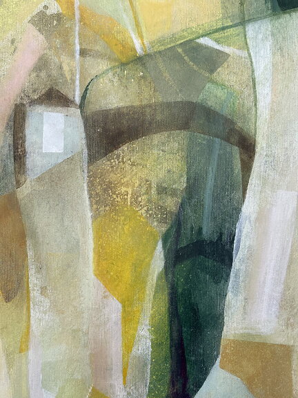 ”The Mimosa ”. AKRYLTAVLA MÅLAD AV MARIA C BERNHARDSSON / MC